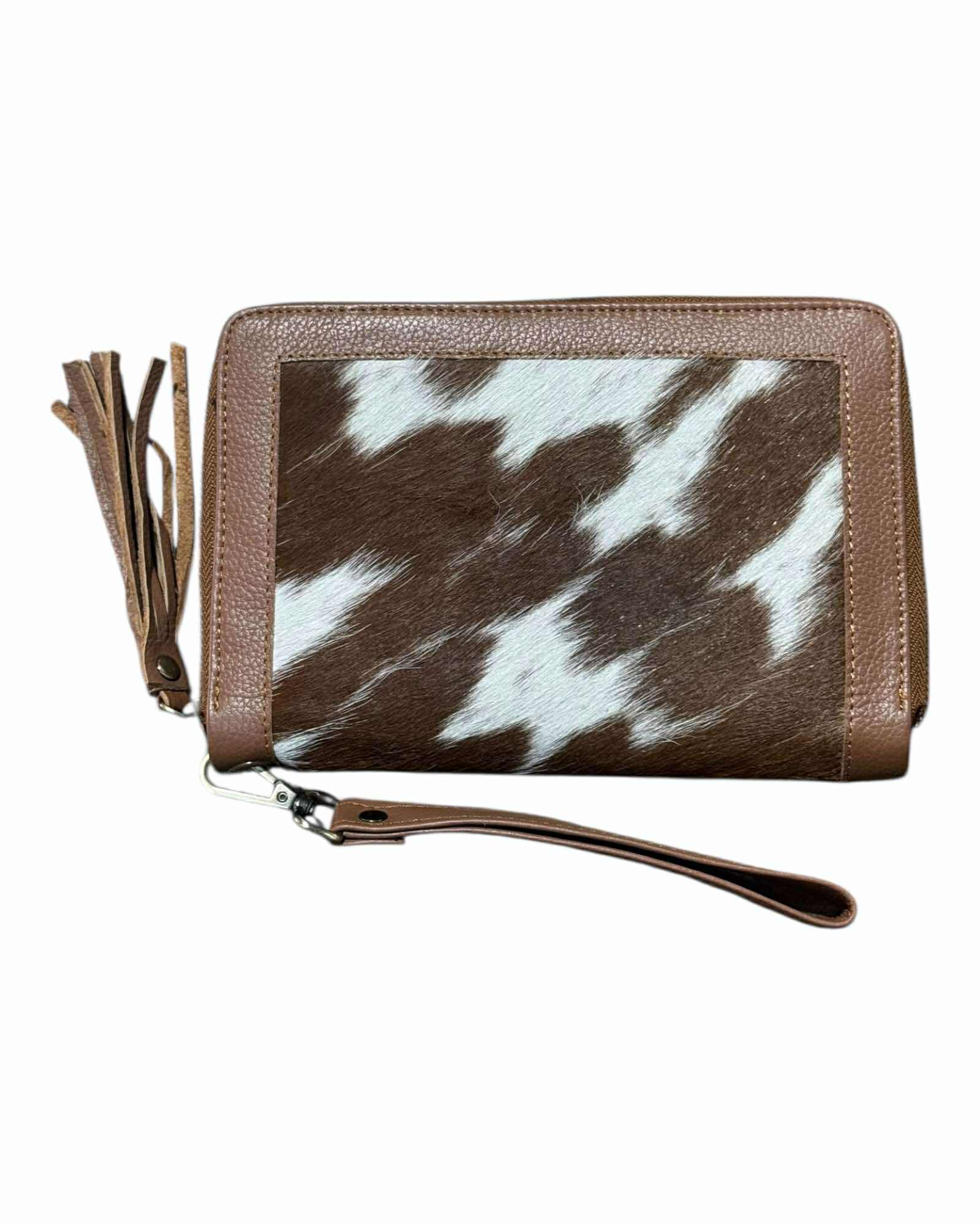 'Tenterfield’ Cowhide Purse - Tan