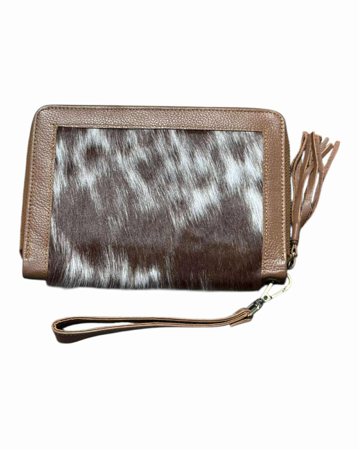 'Tenterfield’ Cowhide Purse - Tan