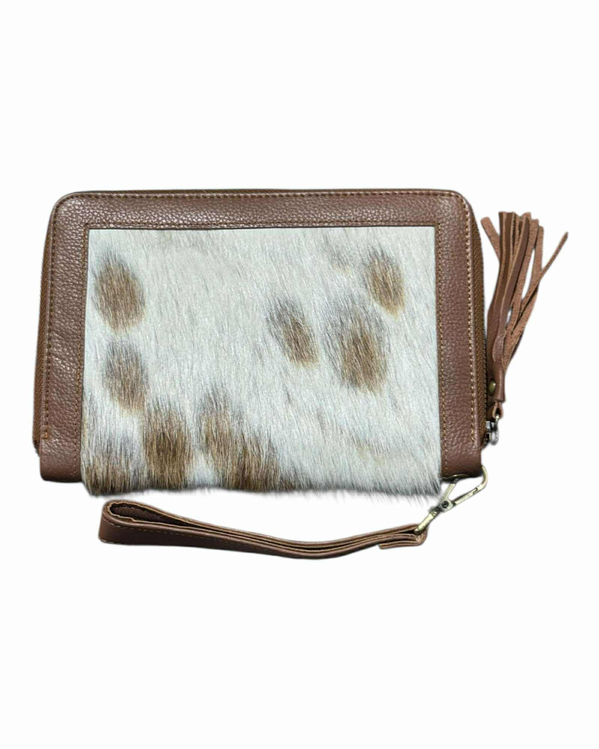 'Tenterfield’ Cowhide Purse - Tan