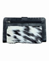 'Walcha’ Bifold Cowhide Purse - Black