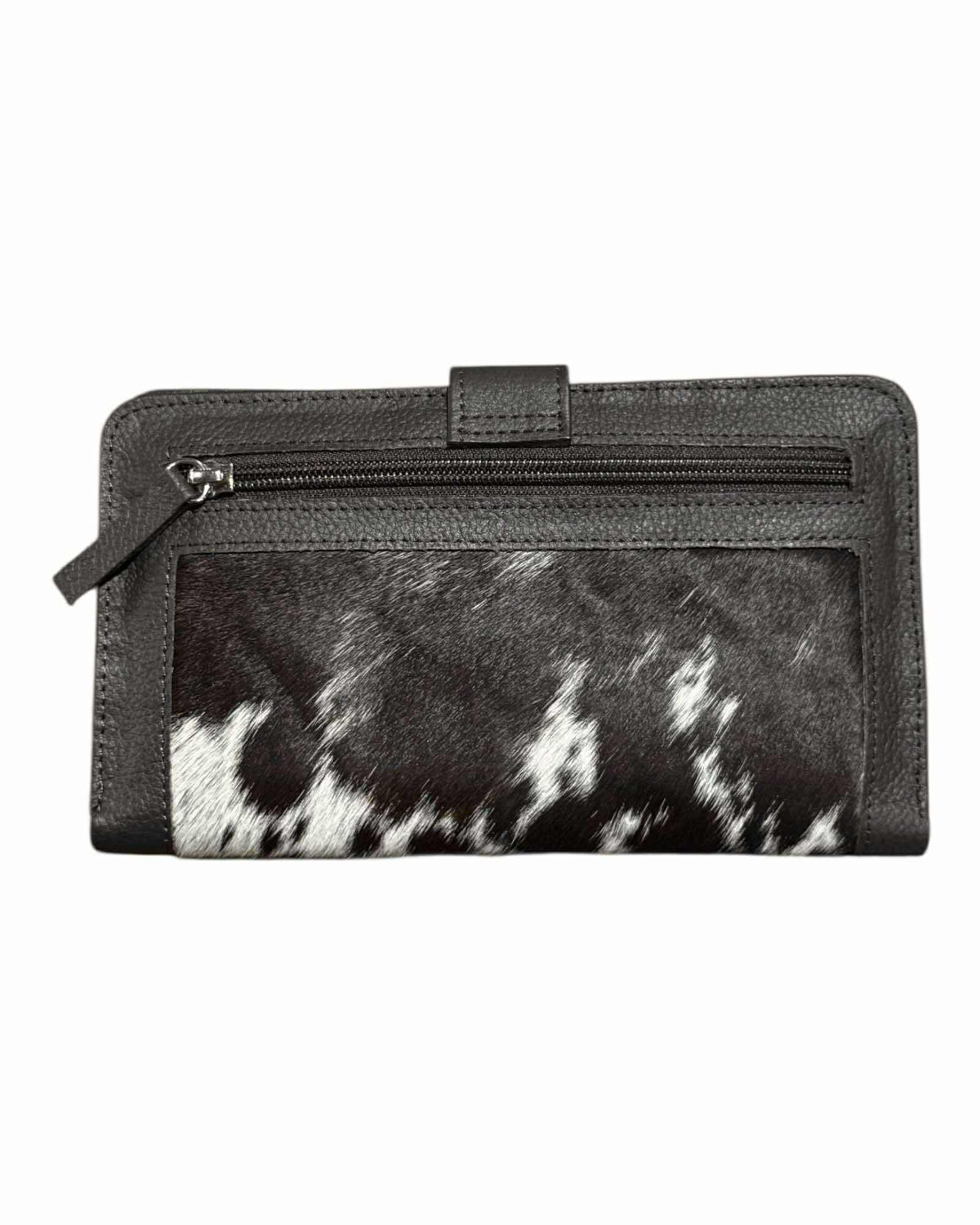 'Walcha’ Bifold Cowhide Purse - Brown
