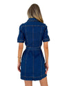 'Alba' Denim Dress - Dark