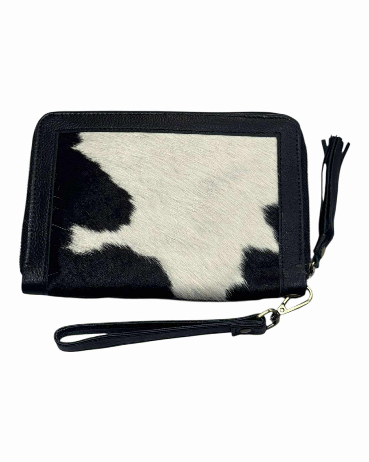 ‘Tenterfield’ Cowhide Purse - Black