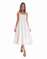 'Juniper' Midi Dress - Natural
