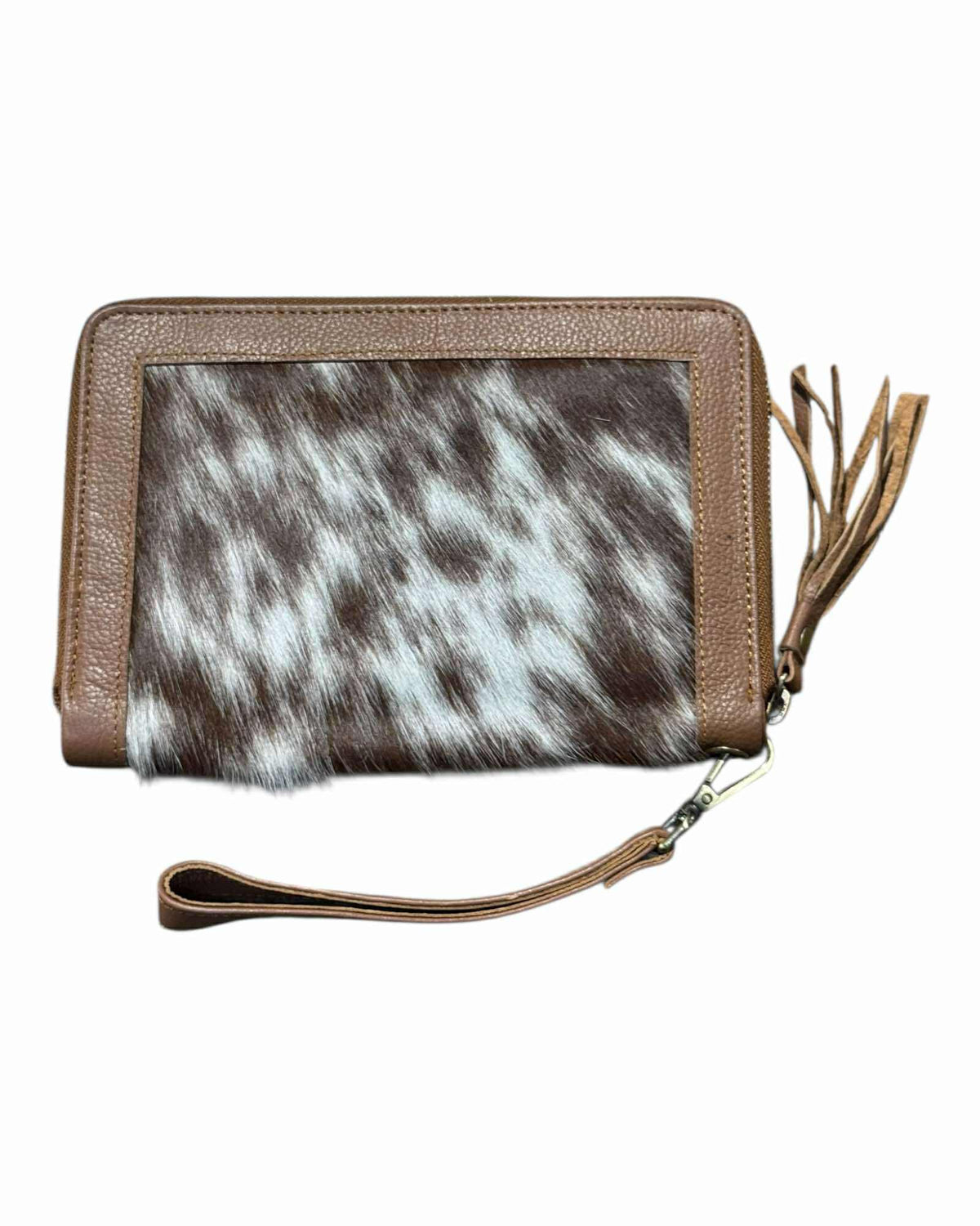 'Tenterfield’ Cowhide Purse - Tan