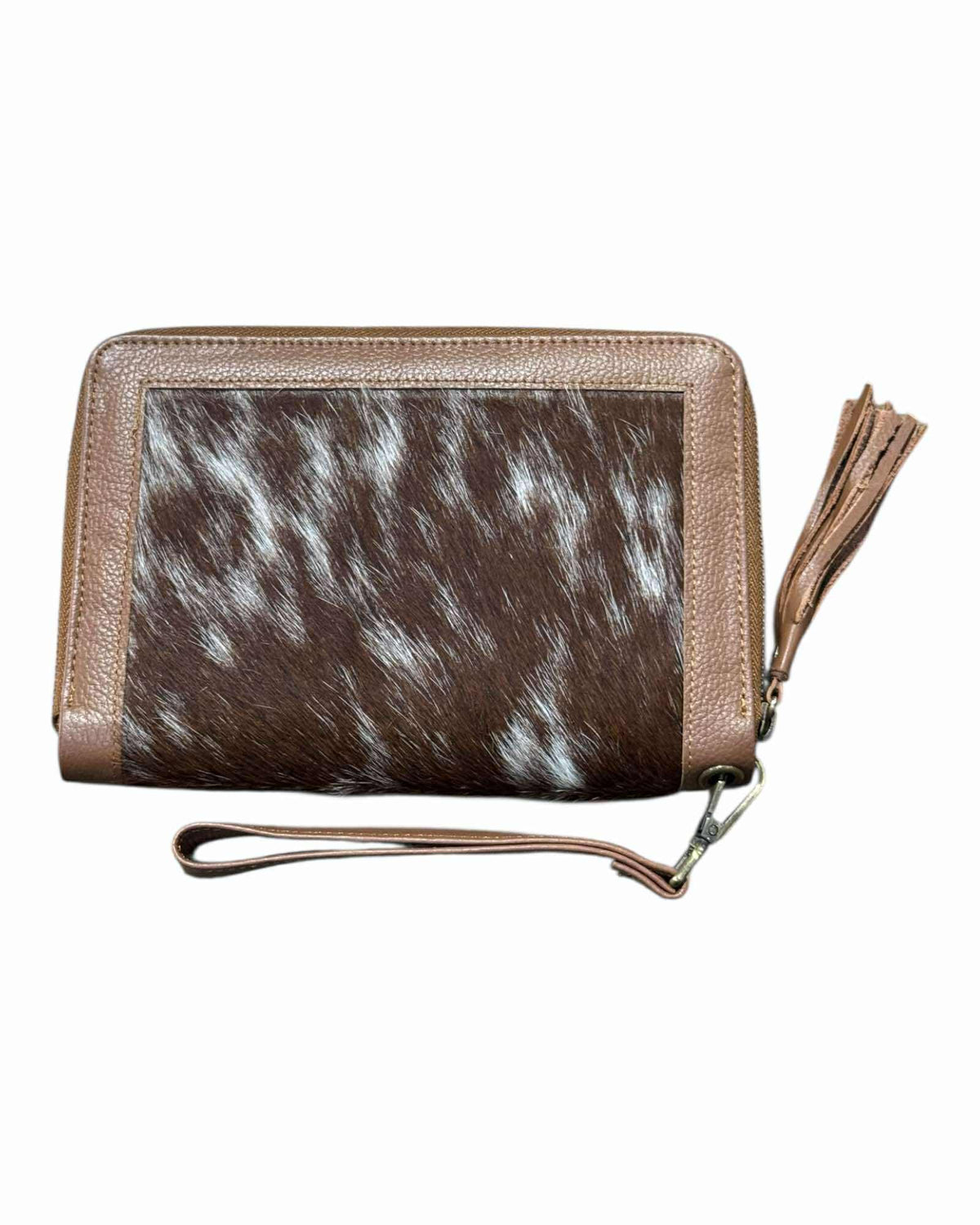 'Tenterfield’ Cowhide Purse - Tan