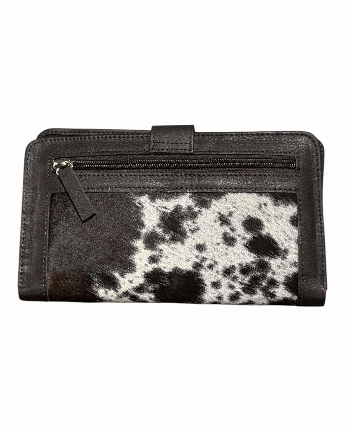 'Walcha’ Bifold Cowhide Purse - Brown
