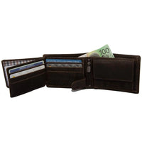 'Judd' Mens Wallet - Brown