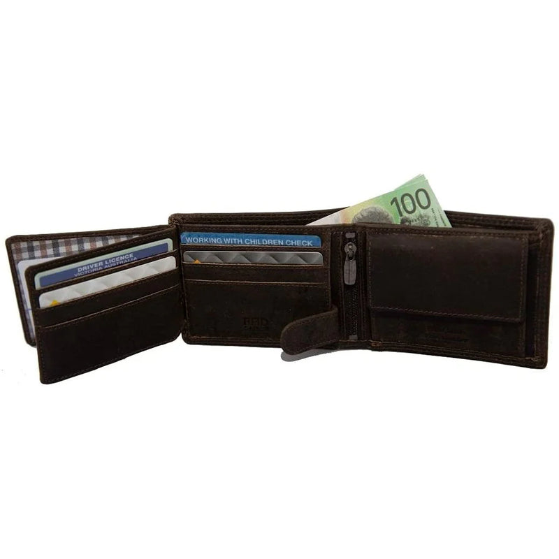'Judd' Mens Wallet - Brown