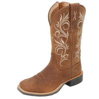 Womens 11 Tech X2 Zip Boot Oiled Brown