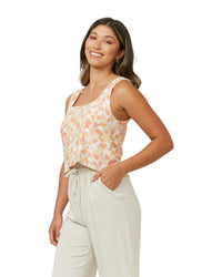 'Katrina' Tank Top - Peach