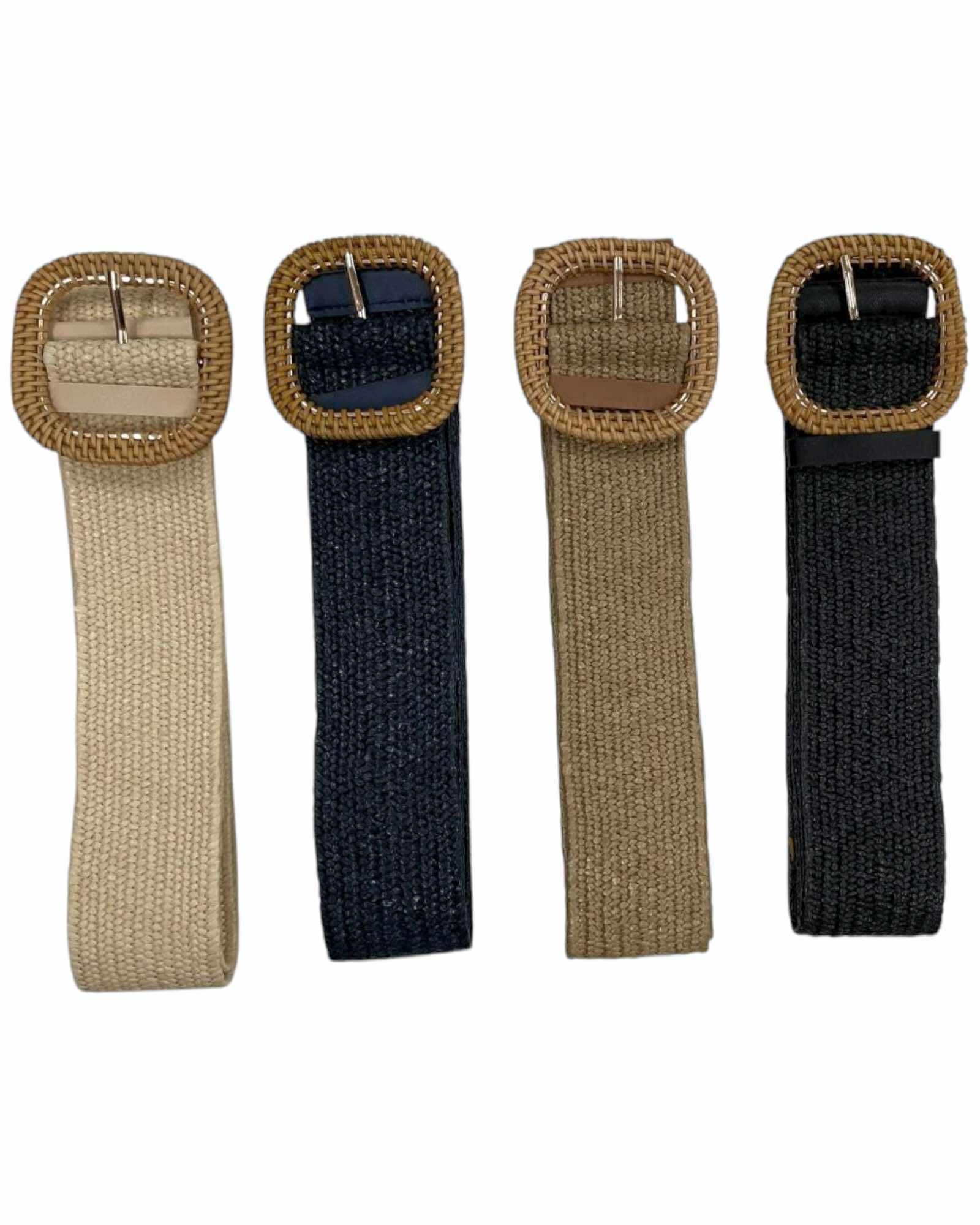 Stretch Braided Fashion Belts