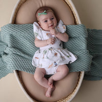 Dog Park Short Sleeve Organic Dress