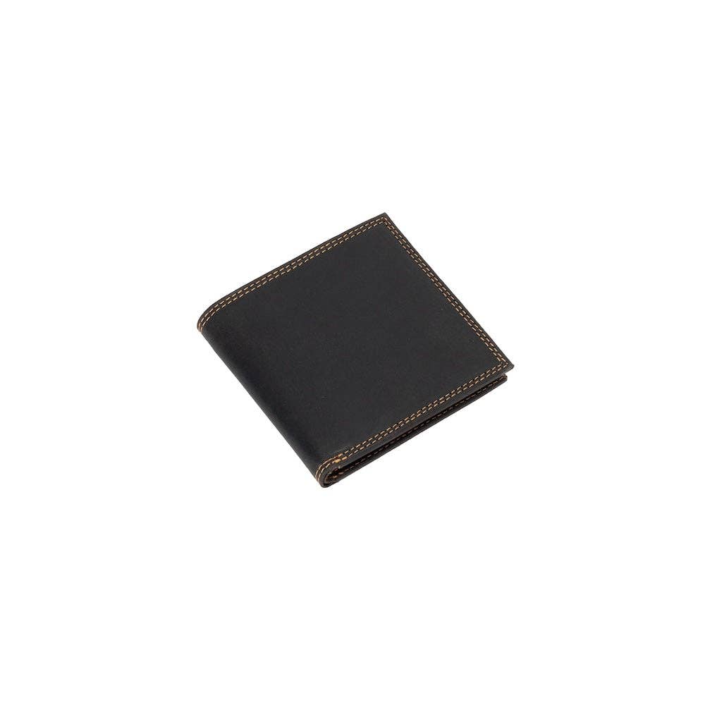 'Auckland' Bifold RFID Wallet – Brown