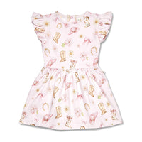 Boots & Bows Short Sleeve Dress