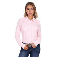 'Evelyn' Longsleeve Shirt - Blush