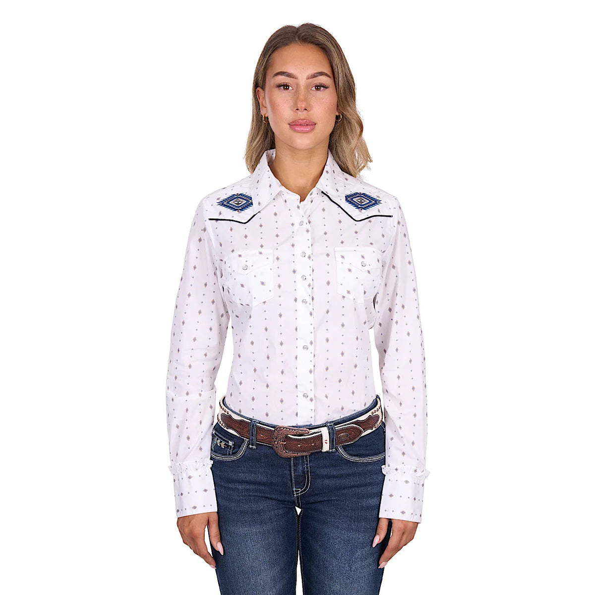 'Shawna' Longsleeve Shirt - Ivory