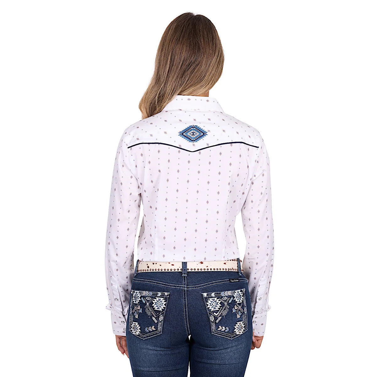 'Shawna' Longsleeve Shirt - Ivory