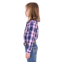 'Arleen' Longsleeve Shirt - Pink/Navy
