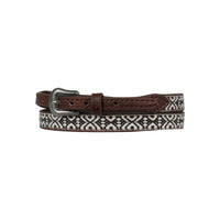 'Reid' Hat Band - Dark Tan
