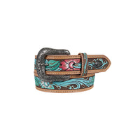 'Taliah' Belt - Tan/Multi