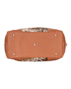 'Outback' Cowhide Weekender Duffle Bag - Tan