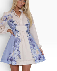 'Fiona' Mini Longsleeve Dress
