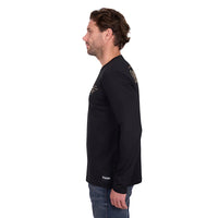 'Evan' Long Sleeve Tee - Black