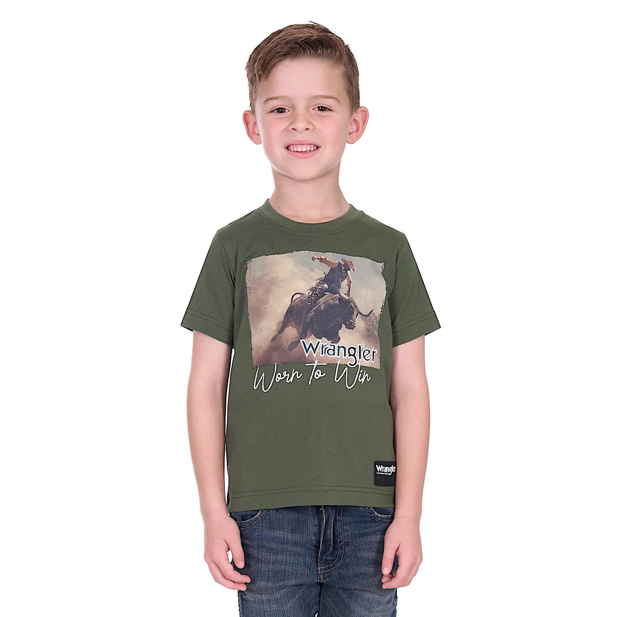 Boys 'Carlos' T-Shirt - Cypress