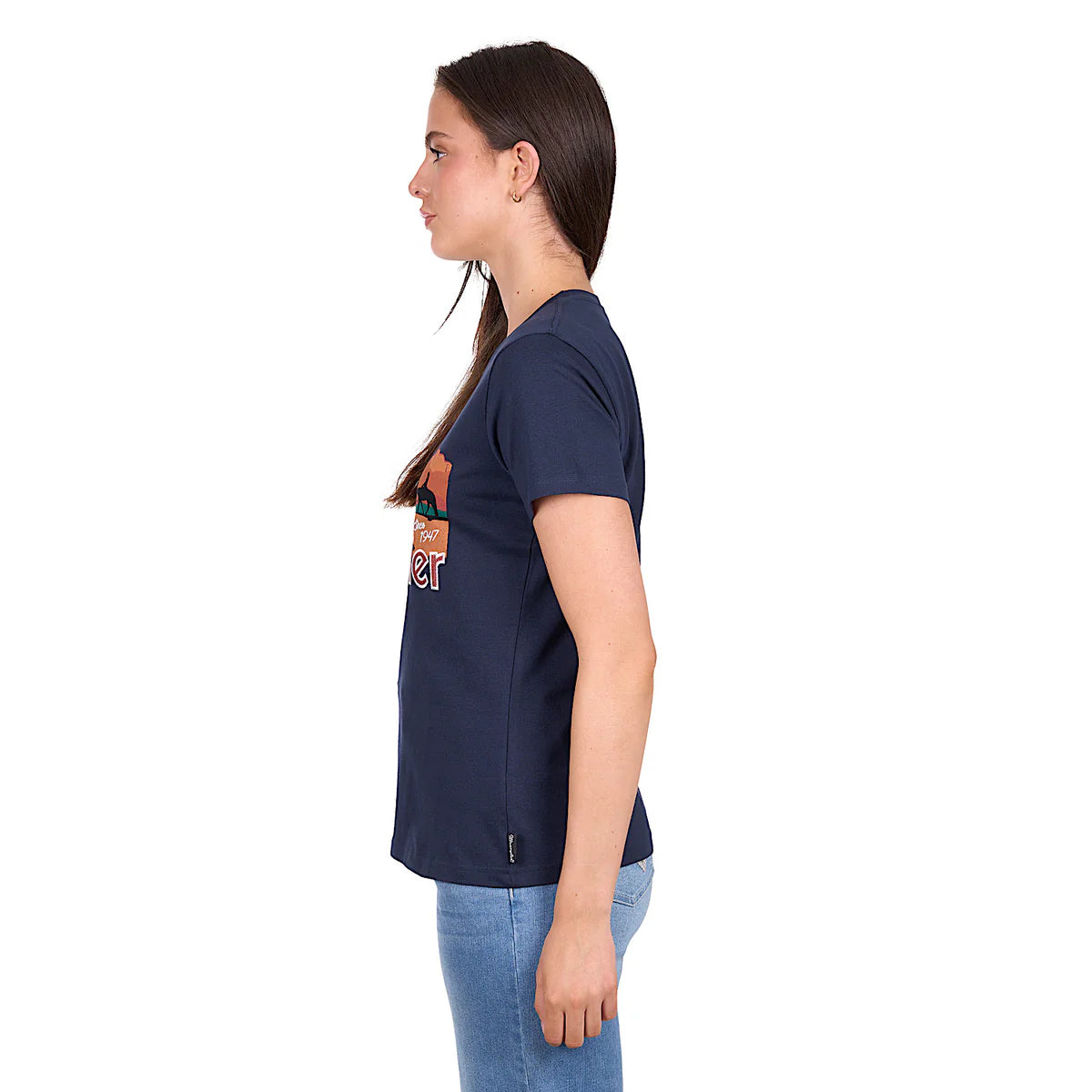 'Natasha' Short Sleeve Tee - Navy