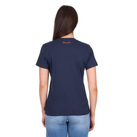 'Natasha' Short Sleeve Tee - Navy