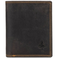 'Melton' Mens RFID Leather Wallet - Brown