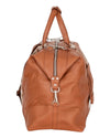 'Outback' Cowhide Weekender Duffle Bag - Tan