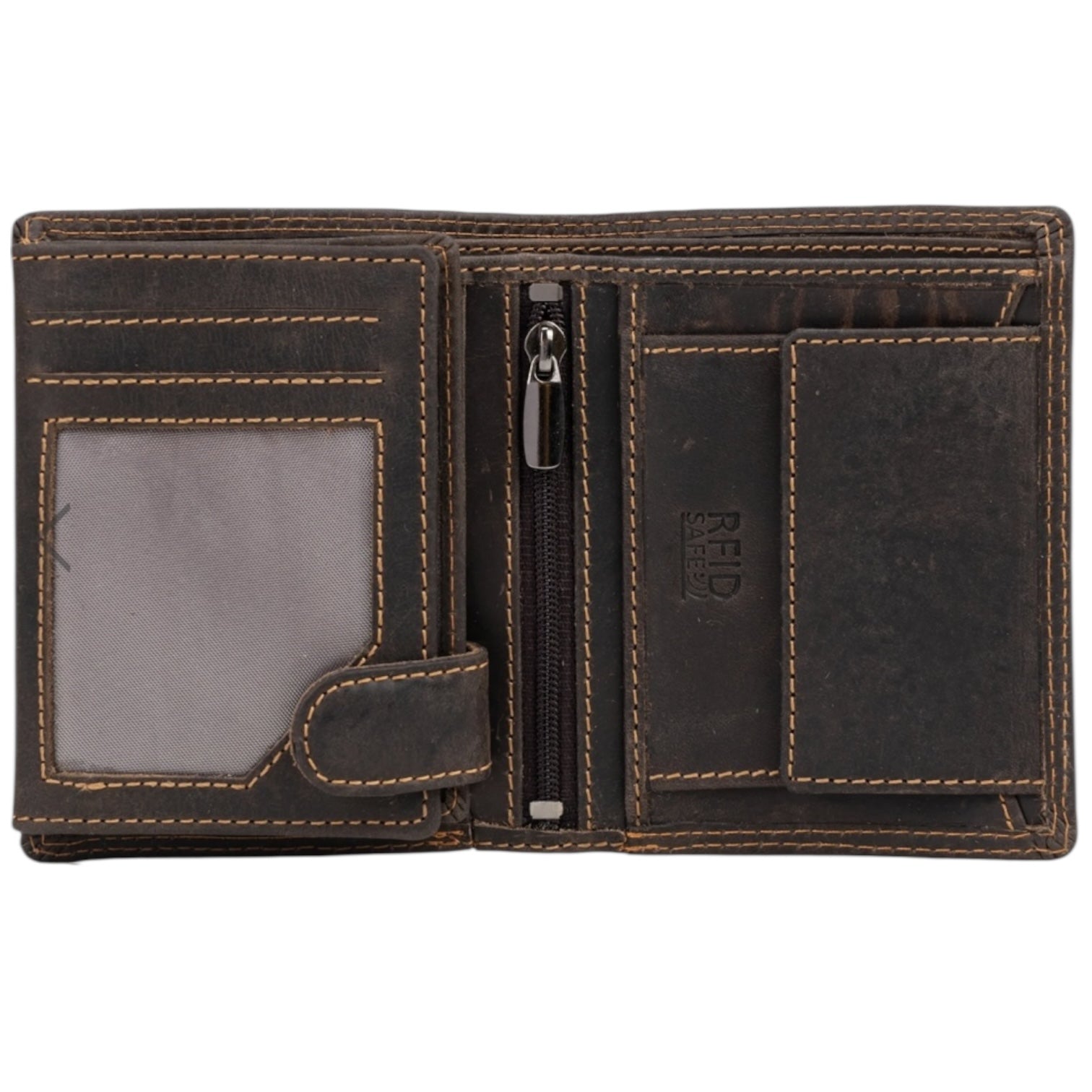 ‘Tyler' Mens Wallet - Brown