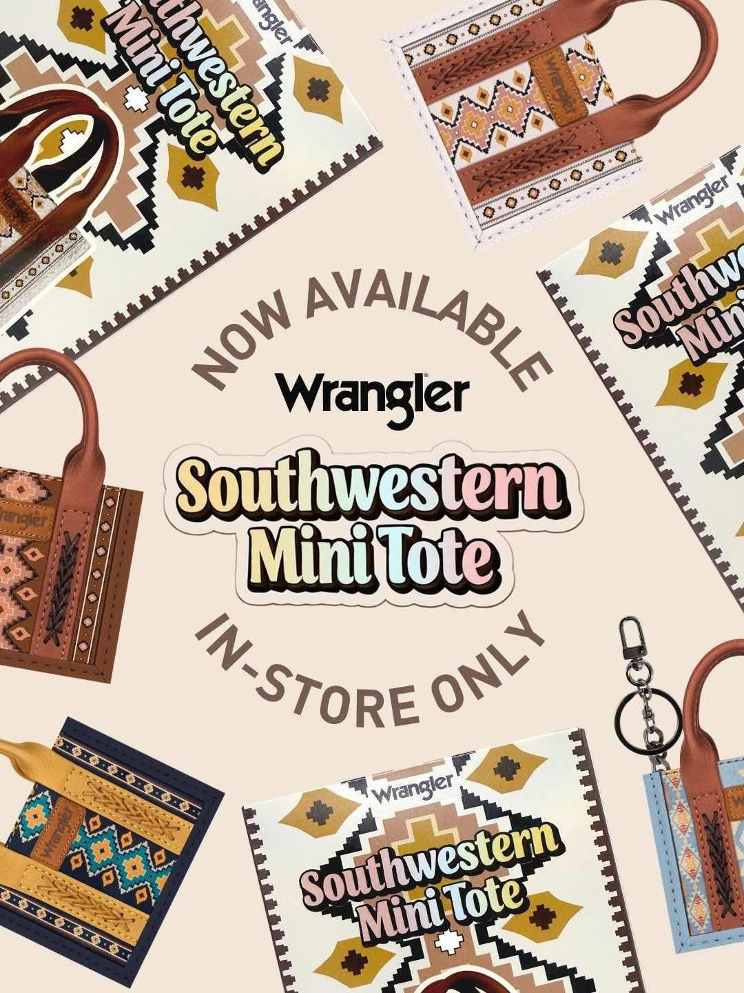 Wrangler Mini Southwestern Tote - Mystery
