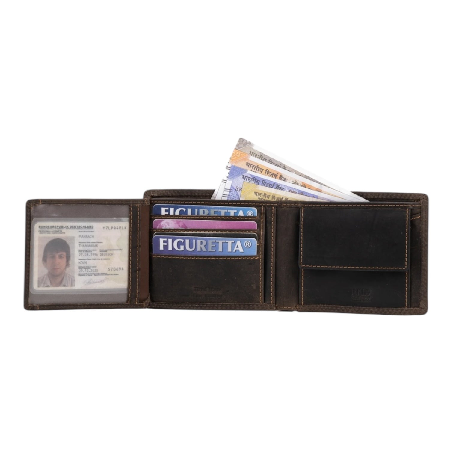 'Hart' Mens Wallet - Brown
