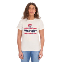'Nora' Wrangler Tee - Cream