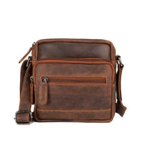 ‘Oliver' Leather Crossbody Bag – Sandel