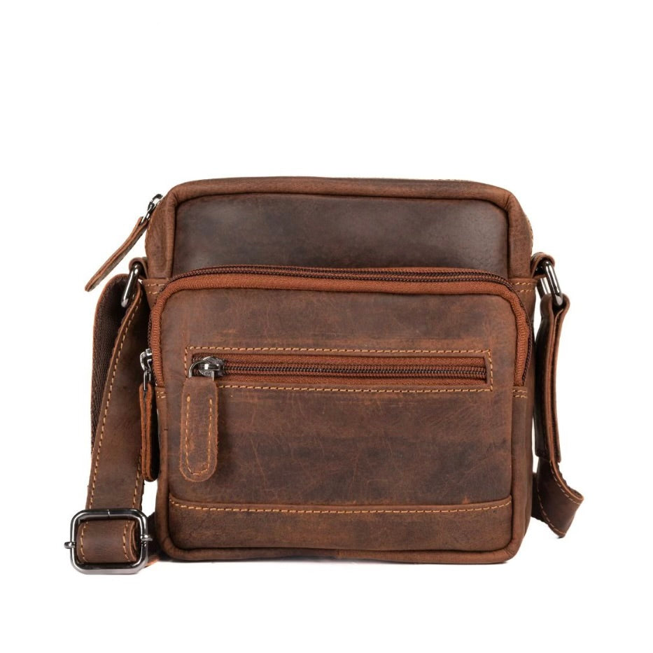 ‘Oliver' Leather Crossbody Bag – Sandel