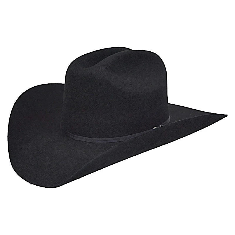 Wrangler 'Brodie' Felt Hat - Black