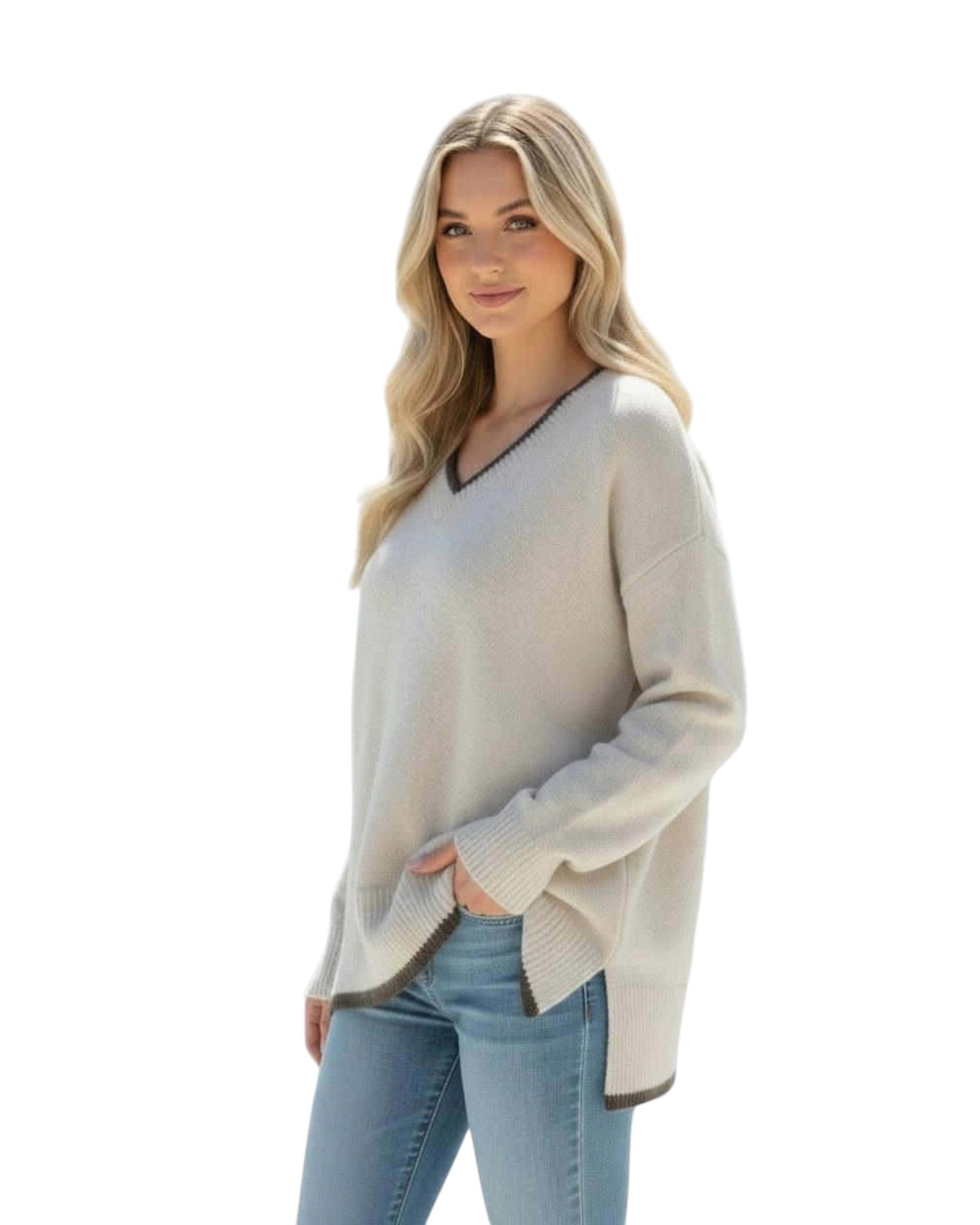 'Billie' Knit - Oat