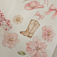 Boots & Bows Short Sleeve Bodysuit