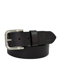 Casual Leather Belt - Brown