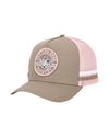 CEC Stone & Pink Logo Trucker Cap