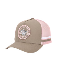 CEC Stone & Pink Logo Trucker Cap