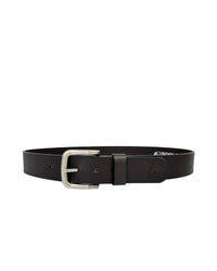 Casual Leather Belt - Brown