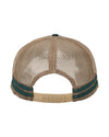 CEC Teal & Beige Longhorn Logo Trucker Cap