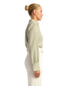 'Ruby' Collared Blouse - Sage