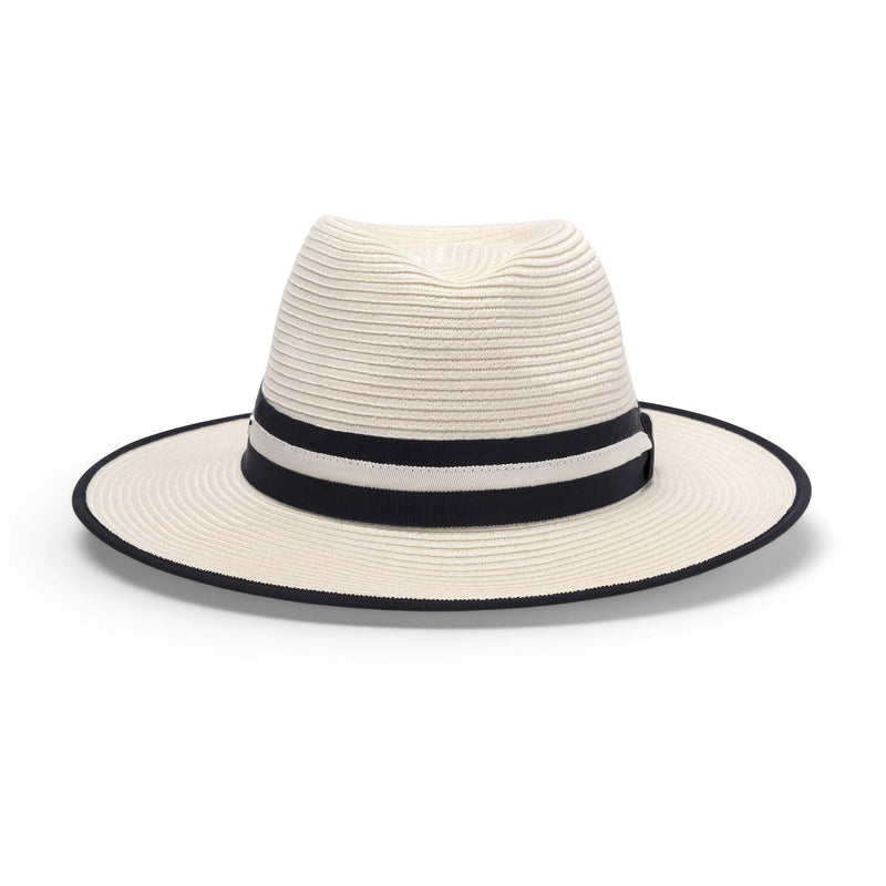 Windsor Fedora - Ivory/Navy