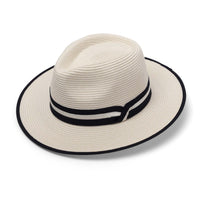 Windsor Fedora - Ivory/Navy